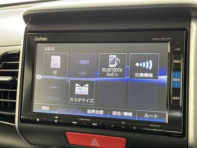 ホンダ Ｎ ＢＯＸ カスタム G ターボ Lパッケージ 千葉県 2016(平28)年 7万km ポリッシュドメタルメタリック 純正ナビ/　DVD/CD/BT/AM/FM/フルセグTV/ステアリングスイッチ/バックカメラ/アイドリングストップ/クルーズコントロール/両側パワースライドドア/パドルシフト/純正アルミホイール/ドアバイザー/フロアマット/ウインカーミラー/ハーフレザーシート/ベンチシート/チップアップシート/キセノンヘッドライト/フォグランプ