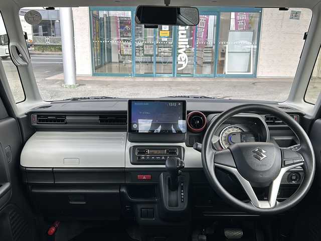 スズキ スペーシア HYBRID G 愛知県 2022(令4)年 1.5万km アーバンブラウンパールメタリック 登録時走行距離14799km/ワンオーナー/社外8インチメモリナビ/（Bluetooth/フルセグTV/CD/USB/AUX)/バックカメラ/社外ドラレコ前後/両側スライドドア/アイドリングストップ/ETC/純正フロアマット/HIDランプ/ドアバイザー/プッシュスタート/スマートキー/取説/保証書
