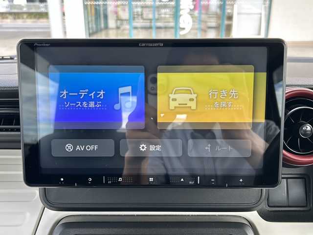 スズキ スペーシア HYBRID G 愛知県 2022(令4)年 1.5万km アーバンブラウンパールメタリック 登録時走行距離14799km/ワンオーナー/社外8インチメモリナビ/（Bluetooth/フルセグTV/CD/USB/AUX)/バックカメラ/社外ドラレコ前後/両側スライドドア/アイドリングストップ/ETC/純正フロアマット/HIDランプ/ドアバイザー/プッシュスタート/スマートキー/取説/保証書