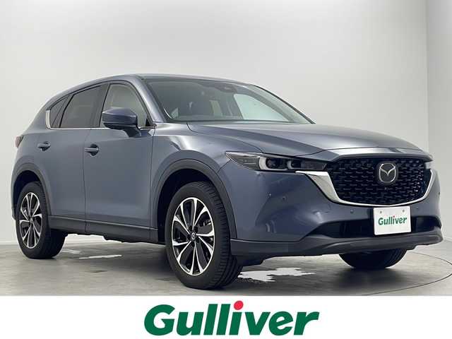 マツダ ＣＸ－５ 25S Lパッケージ 大阪府 2023(令5)年 3.6万km ポリメタルグレーM 純正ナビ/・フルセグ/・Bluetooth/・USB接続/・FM/AM/全方位カメラ/パワーバックドア/衝突軽減システム/追従クルーズコントロール/オートマチックハイビーム/車線逸脱防止/前後コーナーセンサー/黒革シート/前後シートヒーター