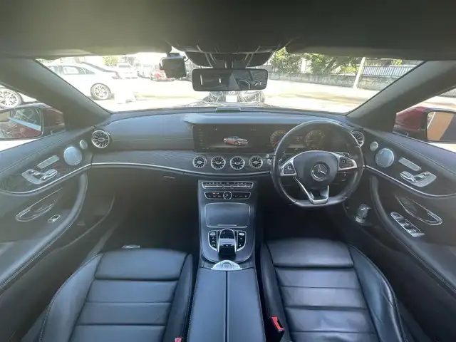 メルセデス・ベンツ Ｅ２００ カブリオレ スポーツ 栃木県 2018(平30)年 2万km ヒヤシンスレッド レーダーセーフティパッケージ/黒革シート/パワーシート/シートヒーター/電動オープン/Burmesterサウンド/エアバランスパッケージ/ヘッドアップディスプレイ/アンビエントライト/ACC/レーンキープアシスト/ブラインドスポット/ナビ/フルセグTV/全方位カメラ/ETC/エアスカーフ/LEDヘッドライト/パークトロニック