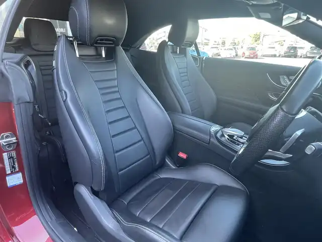 メルセデス・ベンツ Ｅ２００ カブリオレ スポーツ 栃木県 2018(平30)年 2万km ヒヤシンスレッド レーダーセーフティパッケージ/黒革シート/パワーシート/シートヒーター/電動オープン/Burmesterサウンド/エアバランスパッケージ/ヘッドアップディスプレイ/アンビエントライト/ACC/レーンキープアシスト/ブラインドスポット/ナビ/フルセグTV/全方位カメラ/ETC/エアスカーフ/LEDヘッドライト/パークトロニック
