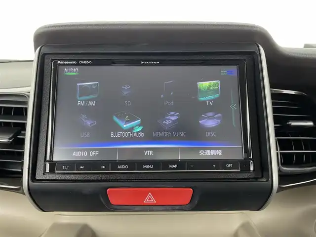 ホンダ Ｎ ＢＯＸ 2トーン SSパッケージ 大分県 2014(平26)年 8.3万km プレミアムブロンズパール 社外SDナビ（CNRE04D）/Bluetooth/CD/DVD/フルセグ/両側パワースライドドア/純正アルミホイル14インチ/純正フロアマット/バックカメラ/アイドリングストップ/プッシュスタート/スマートキー/スペアキー/ベンチシート/ETC/ステアリングスイッチ/取扱説明書