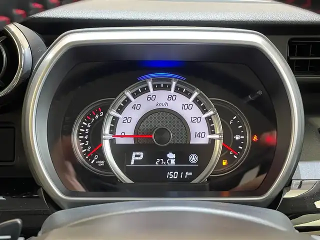 スズキ スペーシア カスタム HYBRID XS ターボ 岩手県 2020(令2)年 1.5万km ピュアホワイトP ４WD/マイルドハイブリッド/ターボ/両側パワースライドドア/デュアルセンサーブレーキサポート/車線逸脱警報/誤発進抑制機能/リヤパーキングセンサー/ハイビームアシスト/前席シートヒーター/社外ナビ/（CD/DVD/SD/ワンセグ）/オートエアコン/オートライト/LEDヘッドライト