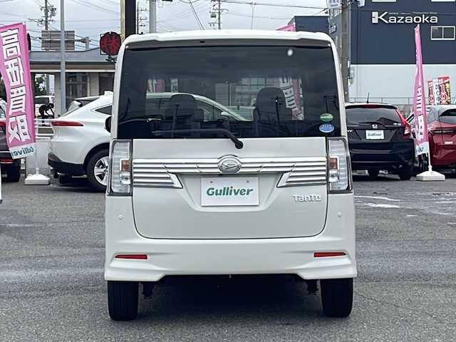 ダイハツ タント カスタム RS トップED SA Ⅲ 愛知県 2018(平30)年 6.4万km パールホワイトⅢ /禁煙車//社外メモリーナビ(パナソニック　CN-RE05D)//フルセグ/SD/BT/CD/DVD//バックカメラ//ETC//両側パワースライドドア//ドライブレコーダー(ユピテル　DRY-FH52WG)//スマートアシストIII//ターボ車//スペアスマートキー//フロアマット//ドアバイザー//ハーフレザーシート//純正15インチアルミ//2列目サンシェード//シートヒーター//LEDヘッドランプ//オートLEDヘッドライト//オートマチックハイビーム//アイドリングストップ//横滑り防止装置//盗難防止システム//本革巻きステアリング//ステアリングスイッチ//電動格納ミラー//シートリフター//フォグランプ//取扱説明書