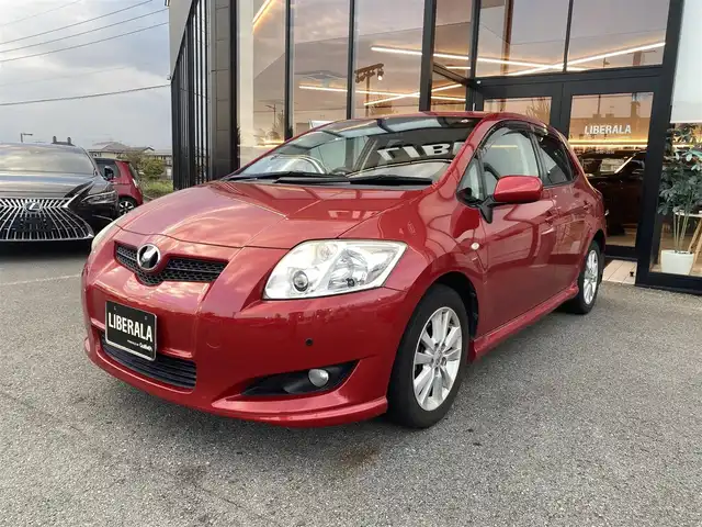 トヨタ オーリス 150X Sパッケージ 福岡県 2006(平18)年 10万km レッドマイカメタリック ・純正ＨＤＤナビ/・バックカメラ/・ドライブレコーダー/・ＥＴＣ/・純正１６ＡＷ/・キーレスキー/・プッシュスタート/・ＨＩＤヘッドライト/・保証書/・取扱説明書