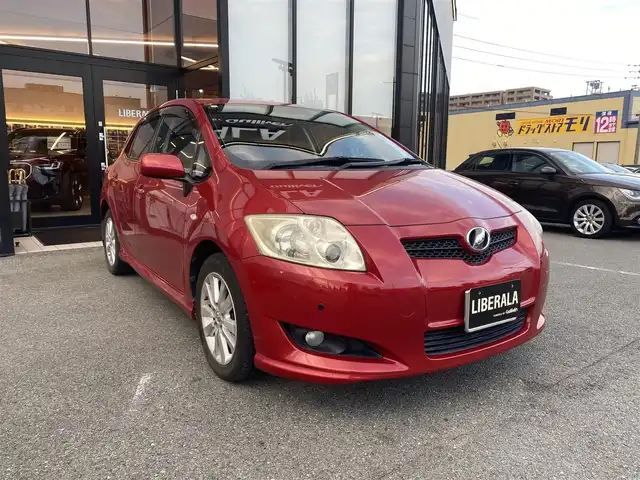 トヨタ オーリス 150X Sパッケージ 福岡県 2006(平18)年 10万km レッドマイカメタリック ・純正ＨＤＤナビ/・バックカメラ/・ドライブレコーダー/・ＥＴＣ/・純正１６ＡＷ/・キーレスキー/・プッシュスタート/・ＨＩＤヘッドライト/・保証書/・取扱説明書