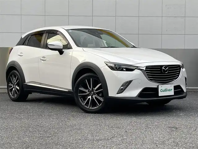 マツダ ＣＸ－３ XD ツーリング Lパッケージ 東京都 2016(平28)年 6.5万km クリスタルホワイトパールマイカ 純正SDナビ/バックカメラ/衝突被害軽減システム/レーダークルーズコントロール/ブラインドスポットモニター/ヘッドアップディスプレイ/レーンキープアシスト/ブラインドスポットモニター/ハーフレザーシート/シートヒーター/ドライブレコーダー/ビルトインETC/純正18インチアルミホイール/LEDヘッドライト/フォグランプ/オートライト/パドルシフト/ステアリングスイッチ/スマートキー/プッシュスタート/アイドリングストップ/電動格納ミラー/ウインカーミラー/フロアマット/ドアバイザー