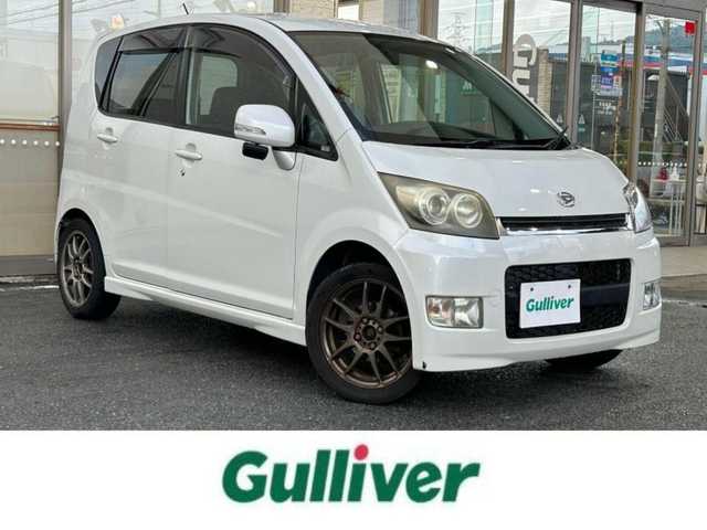 ダイハツ ムーヴ カスタム RS 大阪府 2007(平19)年 13.1万km パールホワイトⅢ FM/AM/CD/横滑り防止装置/ABS/盗難防止装置/AW/純正フロアマット/ベンチシート/AAC/リモコンキー