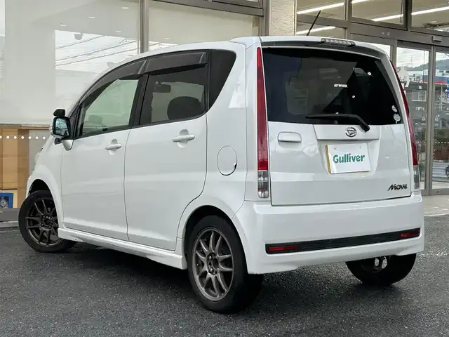ダイハツ ムーヴ カスタム RS 大阪府 2007(平19)年 13.1万km パールホワイトⅢ FM/AM/CD/横滑り防止装置/ABS/盗難防止装置/AW/純正フロアマット/ベンチシート/AAC/リモコンキー