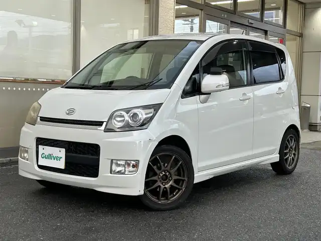 ダイハツ ムーヴ カスタム RS 大阪府 2007(平19)年 13.1万km パールホワイトⅢ FM/AM/CD/横滑り防止装置/ABS/盗難防止装置/AW/純正フロアマット/ベンチシート/AAC/リモコンキー