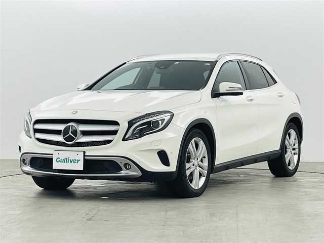 メルセデス・ベンツ ＧＬＡ２５０ 4マチック 福島県 2014(平26)年 8.3万km 白 衝突防止アシスト/アテンションアシスト/レーダークルーズコントロール/ブラインドスポットアシスト/レーンキープアシスト/純正HDDナビゲーション/【フルセグTV/Bluetooth/USB】/・バックカメラ/・ETC/・ドライブレコーダー/クリアランスソナー/ダウンヒルアシスト/ルーフレール/パワーバックドア/革巻きステアリング/・ステアリングリモコン/・パドルシフト/ハーフレザーシート/・前席シートヒーター/・運転席パワーシート/・運転席メモリーシート/HIDヘッドライト/・オートライト/・フロントフォグライト/純正フロアマット/プッシュスタート/・スマートキー/・スペアキー