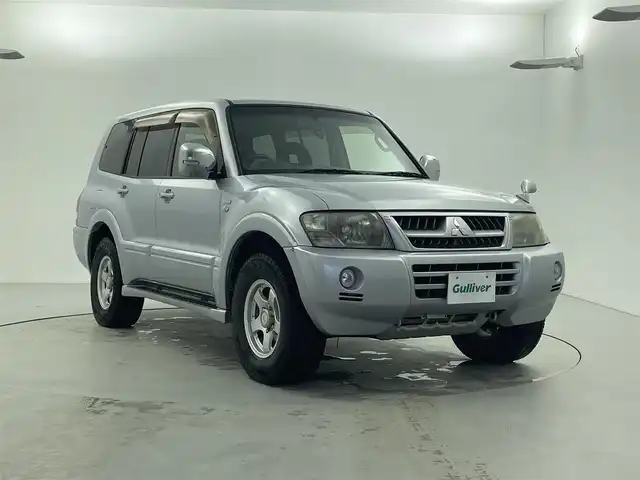 三菱 パジェロ アクティブフィールドED 福井県 2005(平17)年 11.9万km クールシルバーメタリック ETC/パワーシート/シートヒーター/背面タイヤ