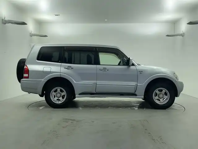 三菱 パジェロ アクティブフィールドED 福井県 2005(平17)年 11.9万km クールシルバーメタリック ETC/パワーシート/シートヒーター/背面タイヤ