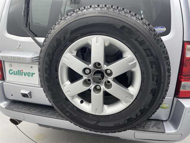 三菱 パジェロ アクティブフィールドED 福井県 2005(平17)年 11.9万km クールシルバーメタリック ETC/パワーシート/シートヒーター/背面タイヤ