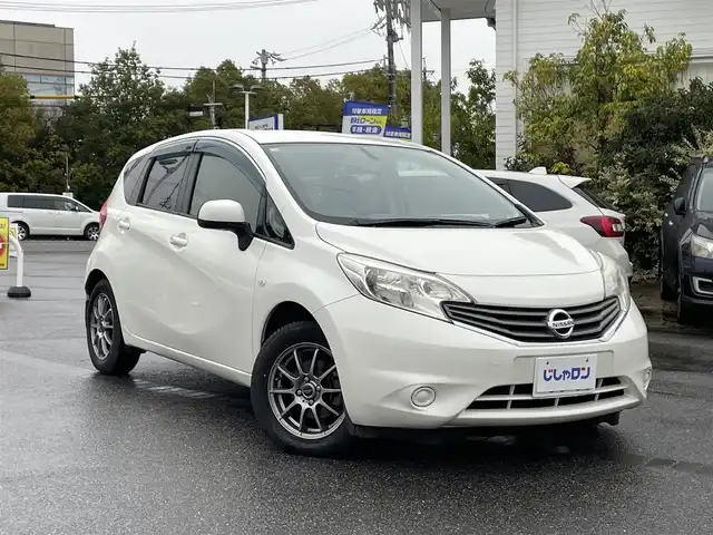 日産 ノート X DIG－S 愛知県 2012(平24)年 10.6万km ブリリアントホワイトパール プッシュスタート/純正メモリーナビ・ワンセグTV/バックカメラ/ETC