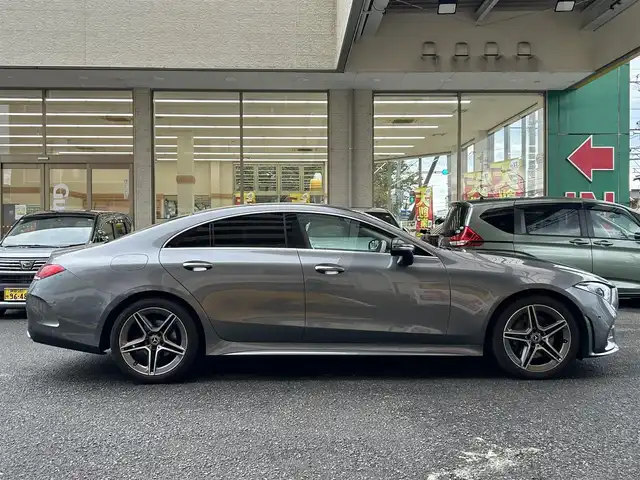 メルセデス・ベンツ ＣＬＳ２２０ｄ スポーツ エクスクルーシブPKG 静岡県 2018(平30)年 1.6万km セレナイトグレー ワンオーナー/サンルーフ/純正ナビ/フルセグTV/BT/USB/SD/全方位カメラ/ブルメスターサウンド/パフュームアトマイザー/ベージュ革シート/全席シートヒーター/前席エアシート/前席メモリー付パワーシート/パワートランク/ビルトインETC/衝突軽減ブレーキ/レーンキープアシスト/レーダークルーズコントロール/クリアランスソナー/ヘッドアップディスプレイ/ブラインドスポットモニター/パドルシフト/スマートキー×2/保証書/取扱説明書/R3/R5/R7点検記録簿有