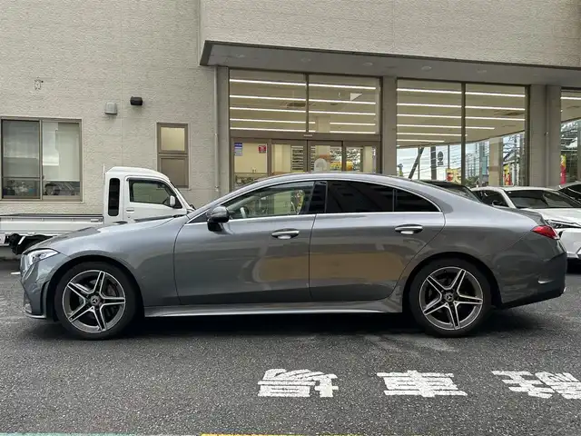 メルセデス・ベンツ ＣＬＳ２２０ｄ スポーツ エクスクルーシブPKG 静岡県 2018(平30)年 1.6万km セレナイトグレー ワンオーナー/サンルーフ/純正ナビ/フルセグTV/BT/USB/SD/全方位カメラ/ブルメスターサウンド/パフュームアトマイザー/ベージュ革シート/全席シートヒーター/前席エアシート/前席メモリー付パワーシート/パワートランク/ビルトインETC/衝突軽減ブレーキ/レーンキープアシスト/レーダークルーズコントロール/クリアランスソナー/ヘッドアップディスプレイ/ブラインドスポットモニター/パドルシフト/スマートキー×2/保証書/取扱説明書/R3/R5/R7点検記録簿有
