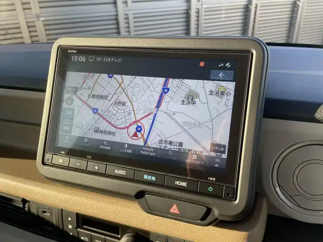 ホンダ Ｎ ＢＯＸ 千葉県 2023(令5)年 1.7万km プレミアムサンライトホワイトパール ワンオーナー　/純正メーカーＨＤＤナビ/Bluetooth/フルセグＴＶ/プッシュスタート/追従式クルーズコントロール　/バックカメラ　/両側パワースライドドア　/シートヒーター　/車線逸脱防止機能　/衝突被害軽減ブレーキ/前後ドラレコ（KENWOOD）/電動パーキングブレーキ/ブレーキホールド/先行車発信告知/標識認識システム/オートライト/カーテンエアバッグ/後席サンシェード/純正フロアマット/スペアキー×１/取扱説明書/保証書