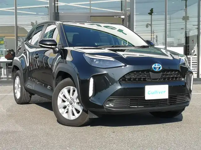 トヨタ ヤリスクロス ハイブリッド G 茨城県 2023(令5)年 2.4万km ブラックマイカ 純正ナビ/【AM・FM・USB・BT】/レーダークルコン/ETC/Bカメラ/前後ドラレコ/前後コーナーセンサー/ブレーキホールド/オートライト/オートハイビーム/LEDライト/ヘッドライトレベライザー/ステリモ/純正フロアマット/純正アルミホイール/電格ミラー/ウインカーミラー