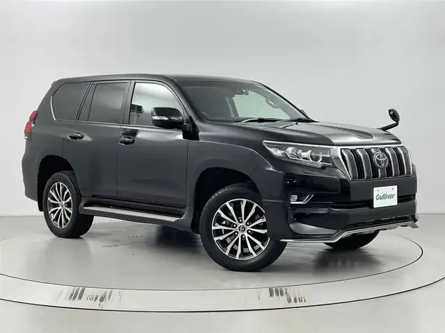 トヨタ ランドクルーザー プラド TX 埼玉県 2019(令1)年 3.5万km ブラック ４WD/トヨタセーフティセンス/レーダークルーズコントロール/社外メモリナビ(型式：AVIC-RQ902)/バックカメラ/ETC/ドライブレコーダー/レザー調シートカバー/プッシュスタート/スマートキー