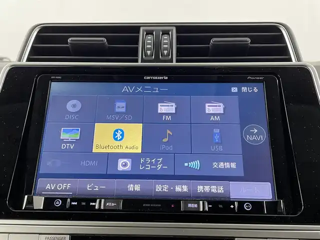 トヨタ ランドクルーザー プラド TX 埼玉県 2019(令1)年 3.5万km ブラック ４WD/トヨタセーフティセンス/レーダークルーズコントロール/社外メモリナビ(型式：AVIC-RQ902)/バックカメラ/ETC/ドライブレコーダー/レザー調シートカバー/プッシュスタート/スマートキー