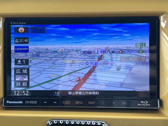 スズキ ハスラー F リミテッド 富山県 2017(平29)年 5.7万km アクティブイエロー/ホワイト2トーンルーフ ワンオーナー/スマートキー×２/社外メモリーナビ(CN-RX03D)/BD/DVD/BT/フルセグTV/バックカメラ/プッシュスタート/シートヒーター/衝突安全ブレーキ/レーンキープアシスト/電格ミラー/HIDヘッドライト/フォグ/ステアリングスイッチ/オートリトラミラー/純正ドアバイザー/純正ゴムマット/アイドリングストップ/横滑り防止装置/保証書・取説/純正W付きスタッドレス車載(165/60R15)