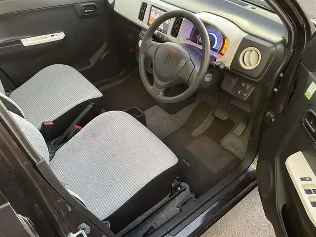 スズキ アルト L 栃木県 2015(平27)年 7.2万km アーバンブラウンパールメタリック ワンオーナー/純正ナビ/ワンセグ/シートヒーター/レーダーブレーキ