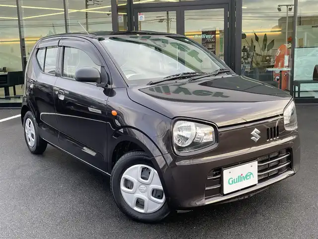 スズキ アルト L 栃木県 2015(平27)年 7.2万km アーバンブラウンパールメタリック ワンオーナー/純正ナビ/ワンセグ/シートヒーター/レーダーブレーキ