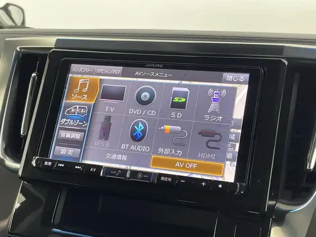 トヨタ ヴェルファイア Z Aエディション 埼玉県 2018(平30)年 5.1万km ホワイトパールクリスタルシャイン ALPINEナビ/後席モニター/バックカメラ/フルセグTV/Bluetooth/CD/DVD/ETC/両側パワースライドドア/衝突軽減ブレーキ/レーンキープアシスト/レーダークルーズコントロール/オートハイビーム/電動パーキングブレーキ/オットマン/純正フロアマット/純正18インチAW