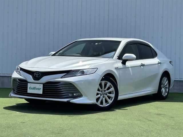 トヨタ カムリ G 香川県 2020(令2)年 10.7万km プラチナホワイトパールマイカ 登録時走行距離：106788km/純正ナビゲーション/→フルセグTV/バックカメラ/JBLプレミアムサウンド/トヨタセーフティセンス/クリアランスソナー/LEDオートライト/17インチ純正アルミホイール/ビルトインETC/ドライブレコーダー/パワーシート/電動格納ミラー/プッシュスタート/スマートキー