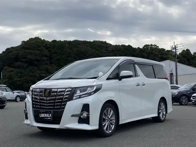 トヨタ アルファード S Aパッケージ タイプブラック 福岡県 2017(平29)年 7.9万km ホワイトパールクリスタルシャイン 純正ナビ/CD/DVD/BT/フルセグ/バックカメラ/両側パワースライドドア/サンルーフ/プリクラッシュセーフティ/ACC/クリアランスソナー/オットマン/パワーバックドア