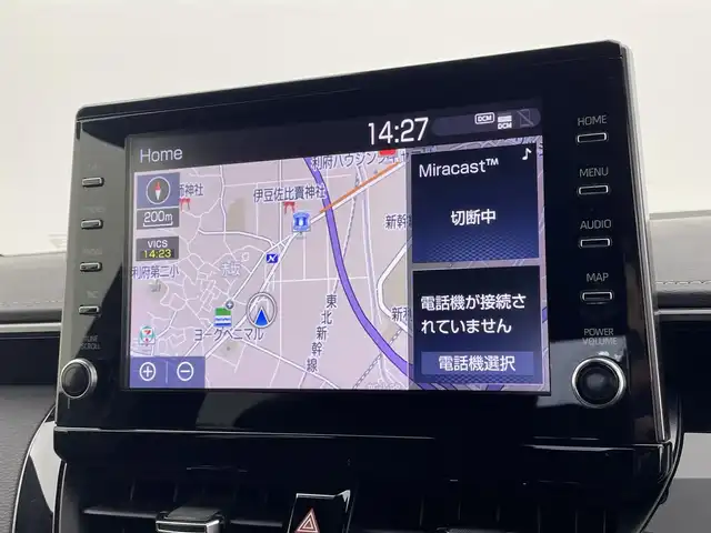 トヨタ カローラツーリング ダブルバイビー 宮城県 2020(令2)年 2.7万km ブラックマイカ Ｔコネクト対応ディスプレイオーディオ　/エントリーナビキット　/デジタルインナーミラー　/追従クルーズコントロール　/プリクラッシュセーフティ　/レーントレーシングアシスト　/クリアランスソナー　/オートマチックハイビーム/ヘッドアップディスプレイ/ハーフレザーシート/禁煙