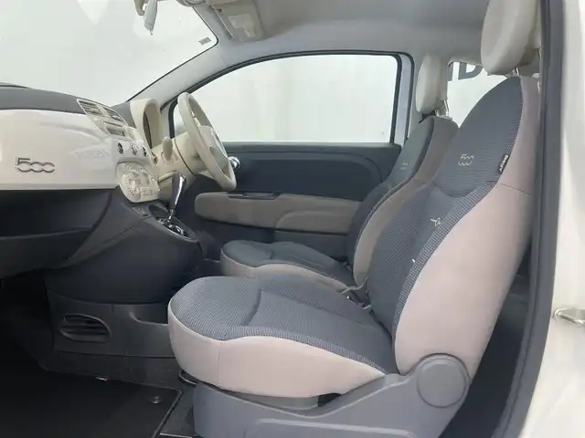 フィアット ５００ 1．2 ポップ 熊本県 2015(平27)年 6.5万km 白 ワンオーナー/純正CDオーディオ/FM/AM/新車時保証書/取扱説明書