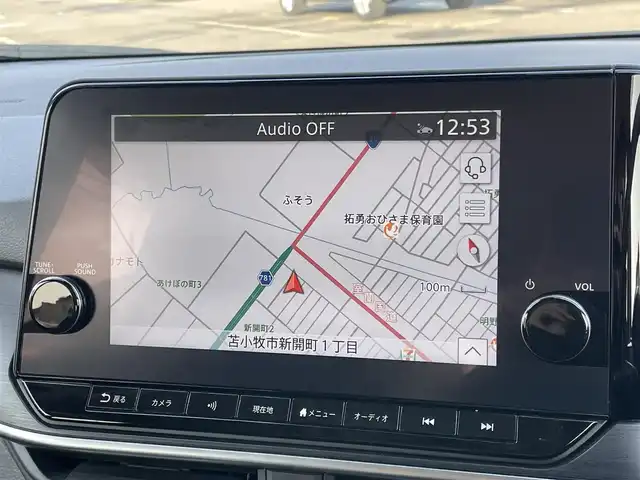 日産 ノート オーテック クロスオーバーFOUR 道央・札幌 2022(令4)年 6万km ダークメタルグレー ４WD/ワンオーナー/純正メーカーナビ/AM/FM/BT/フルセグ/エマージェンシーブレーキ/横滑り防止装置/レーダークルーズコントロール/レーンキープアシスト/クリアランスソナー/パーキングセンサー/アラウンドビューモニター/ビルトインETC2.0/ドライブレコーダー/ハンドル支援/EVMODE/D-MODE/前席シートヒーター/レザーシート/革巻きステアリング/ステアリングリモコン/ハンドルヒーター/置くだけ充電/電動パーキング/オートブレーキホールド/プッシュスタート/スマートキー/LEDヘッドライト/オートライト/フォグランプ/電動格納ミラー/フロアマット/ドアバイザー/スペアキー/純正エンジンスターター/純正AW夏タイヤ積込/195/60/R16/2021年/山5mm