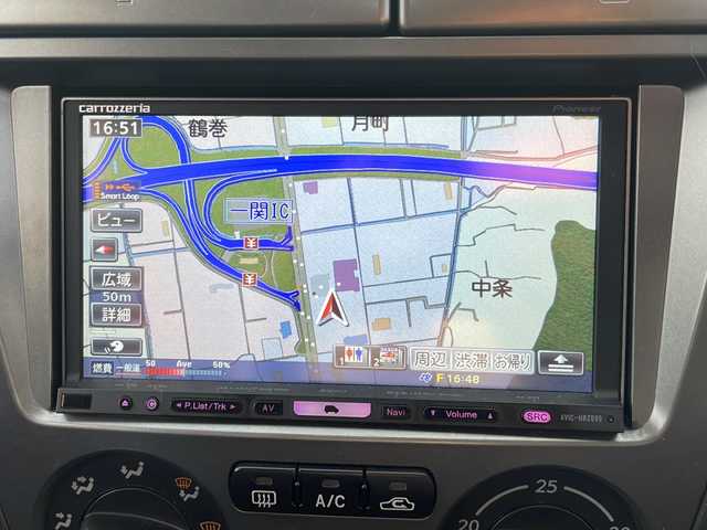 スバル インプレッサ ＷＲＸ STi 岩手県 2003(平15)年 10.9万km WRブルーマイカ 社外SDナビ/フルセグTV/ドライブレコーダー/LEDヘッドライト/キーレスキー/6インチミラーモニター/電動格納ミラー/社外17インチAW/純正ドアバイザー/保証書/取扱説明書