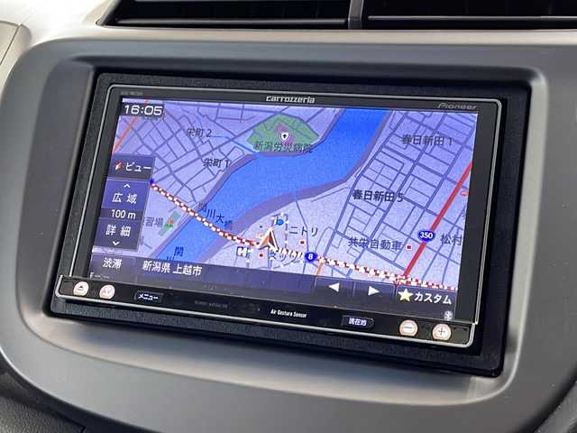 ホンダ フィット G スマートセレ ファインスタイル 新潟県 2013(平25)年 9.1万km クリスタルブラックパール 4WD/社外メモリナビ(AVIC-MRZ009)/CD/DVD/BT/フルセグテレビ/SDミュージックサーバー/ETC/キセノンヘッドライト/オートライト