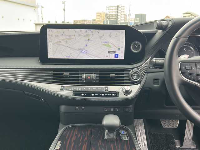 レクサス ＬＳ 500h Iパッケージ 東京都 2023(令5)年 3.5万km グラファイトブラックガラスフレーク ワンオーナー/レクサス純正ナビ/フルセグ/全方位カメラ/レザーシート/シートヒーター/シートベンチレーター/ステアリングヒーター/アダプティブクルーズコントロール/レーンキープアシスト/オートマチックハイビーム/ヘッドアップディスプレイ/パワーバックドア/デジタルインナーミラー/ドライブレコーダー