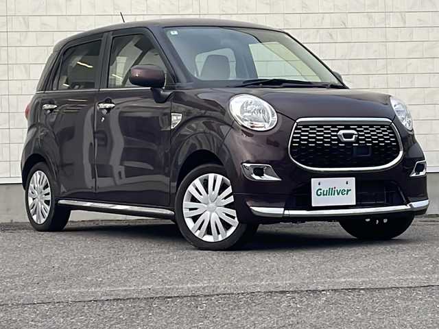 ダイハツ キャスト スタイル X 福島県 2016(平28)年 8.5万km プラムブラウンクリスタルマイカ 4WD 純正ナビ ワンセグTV Bluetooth ETC エンジンプッシュスタート スマートキー 純正ホイールキャップ 純正フロアマット アイドリングストップ 横滑り防止　電動格納ミラー