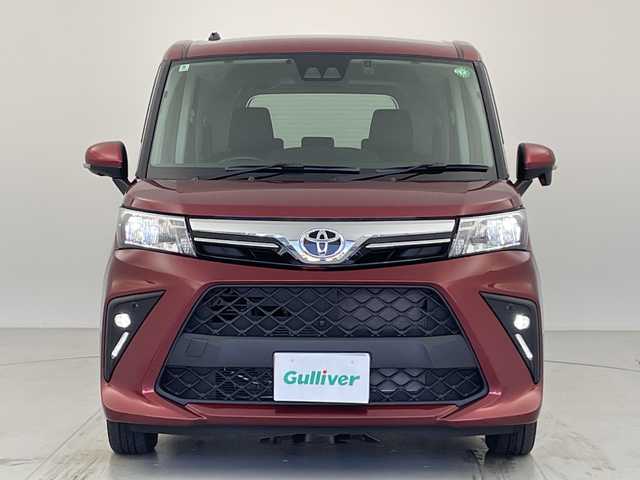 トヨタ ルーミー G 愛知県 2024(令6)年 0.3万km ファイアークォーツレッドM 登録時2250キロ/ワンオーナー/禁煙車/純正メモリナビ・フルセグTV/CD・DVD・Bluetooth再生/全方位カメラ/LEDヘッドライト/クリアランスソナー/両側パワースライドドア/スマートキー/エンジンプッシュスタート/プリクラッシュセーフティ/ドライブレコーダー