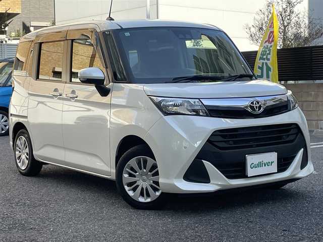 トヨタ タンク G 東京都 2019(令1)年 1.7万km パールホワイトⅢ 純正ナビ/(ワンセグTV/Bluetooth/CD/SD/AUX)/スペアキー1本/両側パワースライドドア/ETC/前後ドライブレコーダー/全方位カメラ/ステアリングスイッチ/クルーズコントロール/純正フロアマット/後部座席サンシェード/保証書