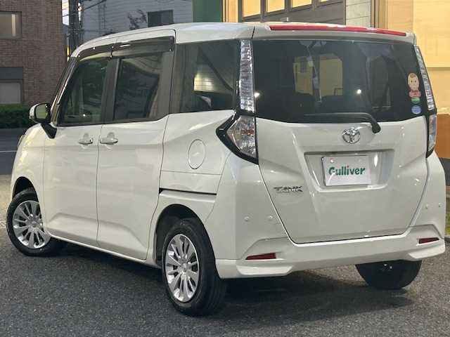 トヨタ タンク G 東京都 2019(令1)年 1.7万km パールホワイトⅢ 純正ナビ/(ワンセグTV/Bluetooth/CD/SD/AUX)/スペアキー1本/両側パワースライドドア/ETC/前後ドライブレコーダー/全方位カメラ/ステアリングスイッチ/クルーズコントロール/純正フロアマット/後部座席サンシェード/保証書