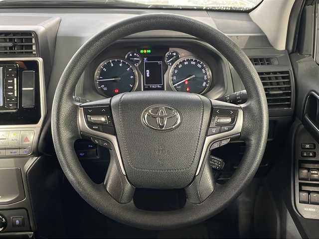 トヨタ ランドクルーザー プラド TX 山形県 2020(令2)年 11.7万km ホワイトパールクリスタルシャイン モデリスタエアロ/社外ナビCD DVD フルセグ BT/バックカメラ/レーダークルーズコントロール/プリクラッシュセーフティ/フロントワイパーディアイサー/LEDヘッドライト/オートライト/クリアランスソナー/ETC