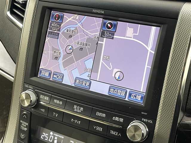 トヨタ ヴェルファイア ハイブリット V 福島県 2012(平24)年 14.4万km ホワイトパールクリスタルシャイン 純正HDDナビゲーション/バックカメラ/ETC/プッシュスタート/・スマートキー/ステアリングスイッチ/クルーズコントロ＾ル/コーナーセンサー/LEDライト/・オートライト/ウィンカーミラー/レザーシート/保証書/・取扱説明書/