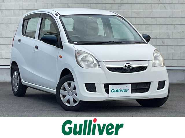 ダイハツ ミラ X スペシャル 群馬県 2012(平24)年 3.9万km ホワイト ガソリン/FF/インパネCVT/純正 CDプレイヤー（FM/AM/CD/交通情報）/ETC/安全/・ABS/・運転席・助手席エアバッグ/装備/・キーレスエントリー/・マニュアルエアコン/・全ドア パワーウインドウ/・パワーステアリング/・集中ドアロック/・DC12Vアクセサリーソケット/・ヘッドライトレベライザー/・純正ホイールキャップ/・リモコンキーx1/・ドアバイザー（純正品）/・フロアマット（純正品）/・車両取説/など