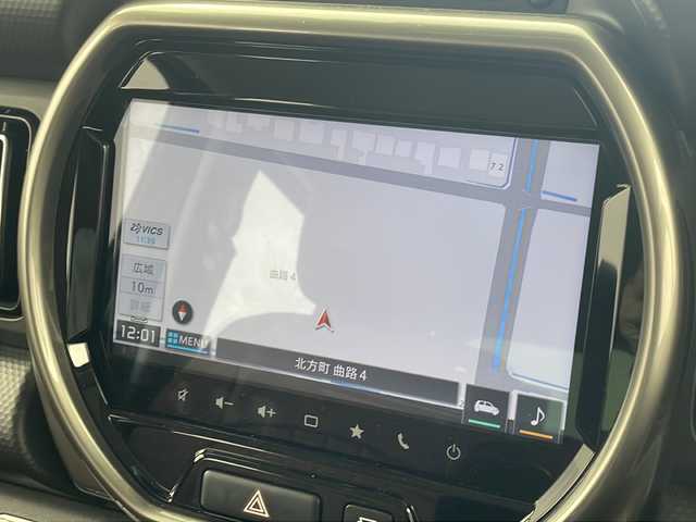 スズキ ハスラー Jスタイル Ⅱ 岐阜県 2022(令4)年 3.5万km デニムブルー ガンメタリック 2トーン 純正8型ディスプレイオーディオ/AM FM/CD DVD /フルセグテレビ/Bluetooth /USB/iPod/smartphone Link/バックカメラ/全周囲カメラ/革巻きステアリング/ステアリングリモコン/レーダークルーズコントロール/オートライト/LEDヘッドライト/シートヒーター(D/N席)/スズキセーフティサポート/デュアルカメラブレーキサポート/車線逸脱警報機能/ふらつき警報機能/先行車発信お知らせ機能/誤発信抑制機能/シートカバー/冬タイヤ付き純正ホイール車載/社外AW(メーカー:WORK)/HONEST給油口カバー/純正給油口カバー車載/リフトアップ/純正スプリング車載