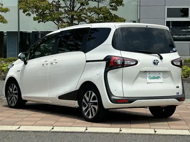 トヨタ シエンタ ハイブリッド ファンベースG セーフティED 福島県 2020(令2)年 1万km パール トヨタセーフティセンス/純正SDナビ/　【フルセグ/CD/DVD/SD/BT】/バックカメラ/全周囲カメラ/前席シートヒーター/ステアリングスイッチ/クルーズコントロール/ステアリングヒーター/ビルトインETC/両側パワースライドドア/前後ドライブレコーダー/クリアランスソナー/コーナーセンサー/パーキングアシスト/レーンキープアシスト/衝突軽減システム/横滑り防止機能/アイドリングストップ/LEDヘッドライト（AUTO機能付き）/オートマチックハイビーム