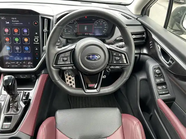 スバル レヴォーグ STIスポーツR EX 島根県 2022(令4)年 1.6万km クリスタルホワイトP ワンオーナー/4WD/純正１１インチメモリナビ　/フルセグＴＶ　/Ｂｌｕｅｔｏｏｔｈオーディオ　/バックカメラ　/ドライブレコーダー/ＥＴＣ　/電動リアゲート　/前席パワーシート/全席シートヒータ　/リアサーキュレーター/パドルシフト/衝突軽減ブレーキ　/レーンアシスト /コーナーセンサー/AFS/レーダークルーズコントロール /ISOFIX/純正LEDライト/純正フロアマット