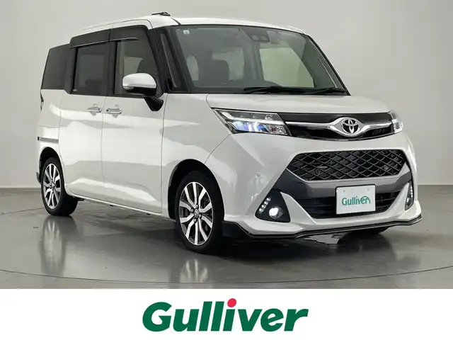 トヨタ タンク カスタムG－T 愛知県 2019(平31)年 6万km パールホワイトⅢ 純正９型ナビ　両側パワスラ　禁煙　バックカメラ　前後ドラレコ　ＥＴＣ　Ｂｌｕｅｔｏｏｔｈ　フルセグＴＶ　シートヒーター　衝突軽減　オートハイビーム　クルコン　アイドリングストップ　ターボ搭載車　ＤＶＤ プッシュスタート　スマートキー　ワンオーナー　ミュージックサーバー