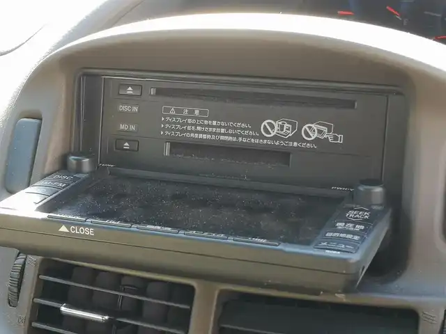 トヨタ エスティマ Ｔ G 茨城県 2003(平15)年 18万km ベージュM 純正ナビ/【CD・DVD・MD・AM・FM・TV】/クルコン/ETC/Bカメラ/フロントカメラ/両側スライドドア/前方コーナーセンサー/オートライト/Fフォグ/キセノンライト/ヘッドライトレベライザー/純正フロアマット/純正アルミホイール